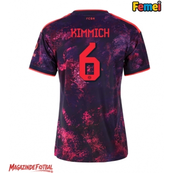 Bayern Munich Joshua Kimmich #6 Tricou Fotbal Replică 2026-27 Femei Treilea